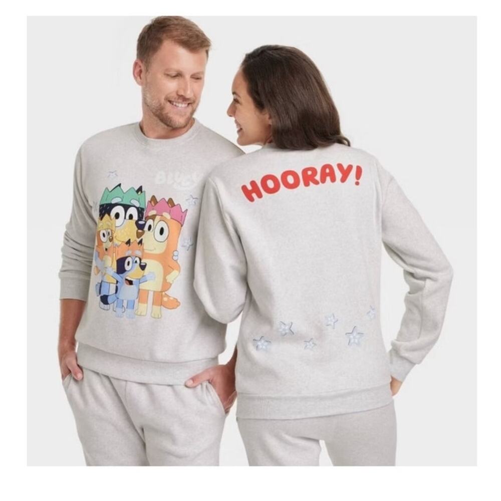 Bluey Family Christmas Sweatshirt size Small